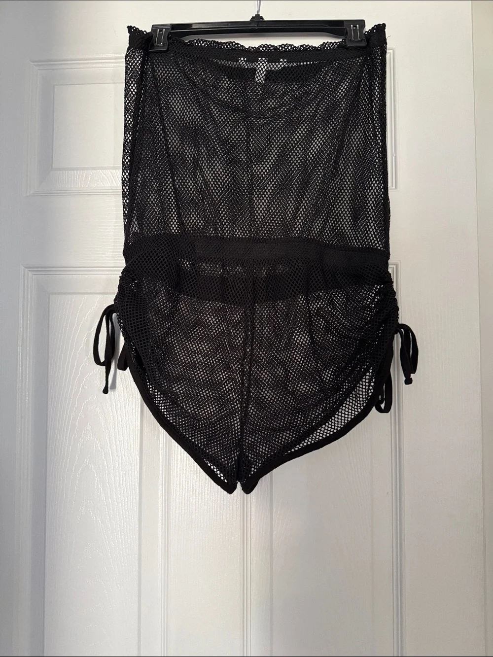 Victoria's Secret Black Fishnet Swim Cover-Up
